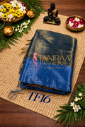 TF16 Half & Half Raga Tissue Saree