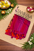 Soft Linen Saree Multi Colour