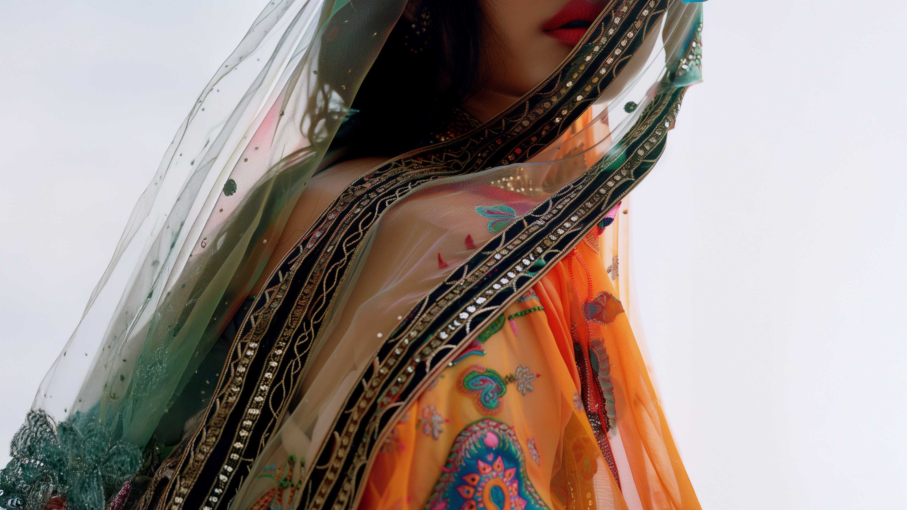 Linen Silk Saree – Grey & Silver