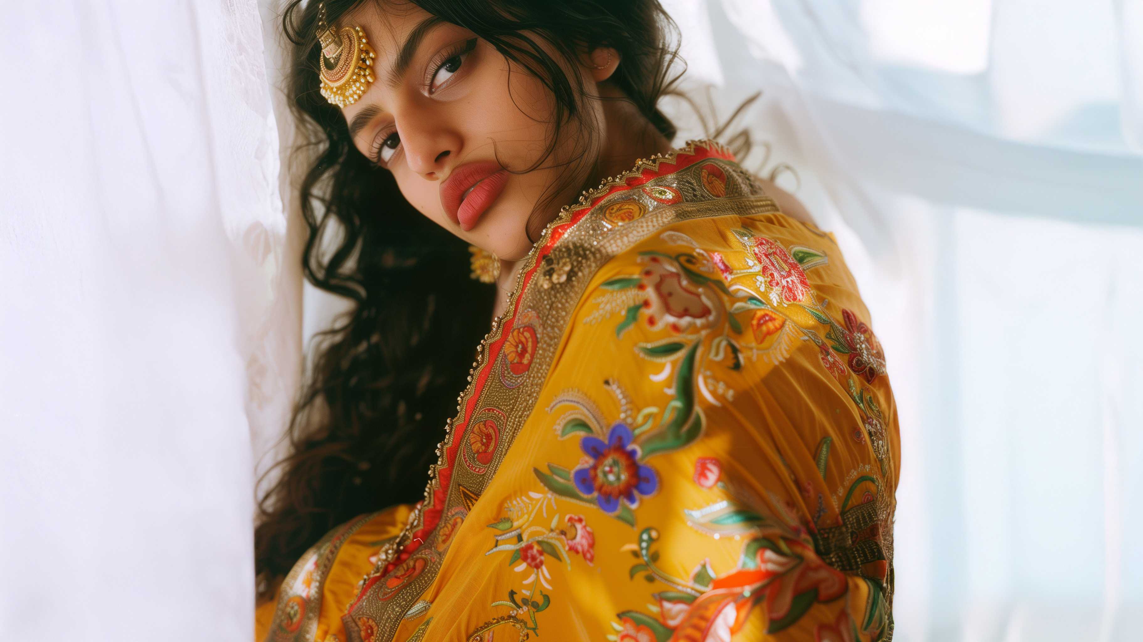 Patola Print Saree – Multi-Color